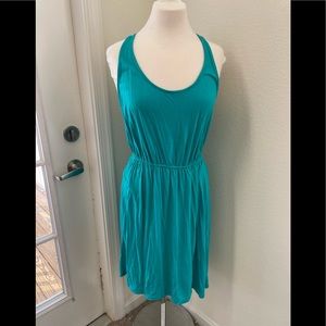 Teal Sleeveless Dress
